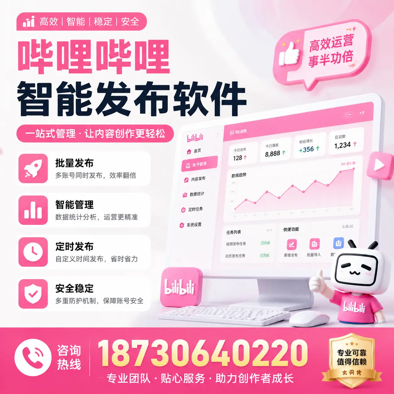 如何评估哔哩哔哩智能发布软件的ROI？哈尔滨 企业必读