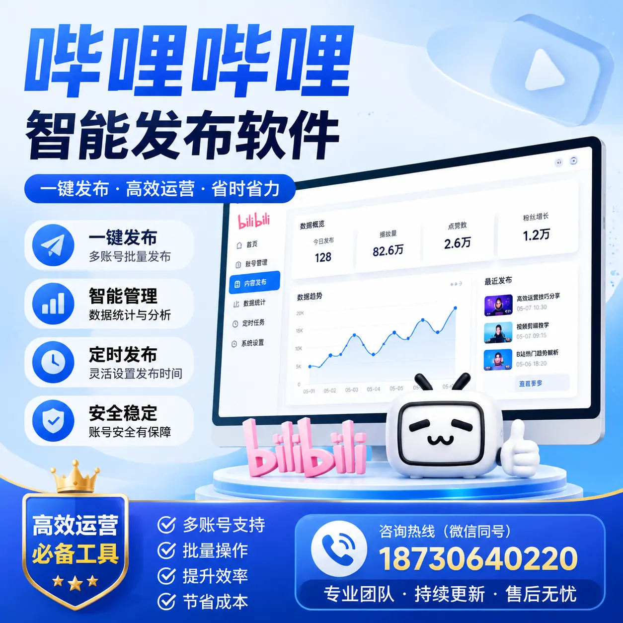解密哔哩哔哩智能发布软件:功能与优势分析在 哈尔滨